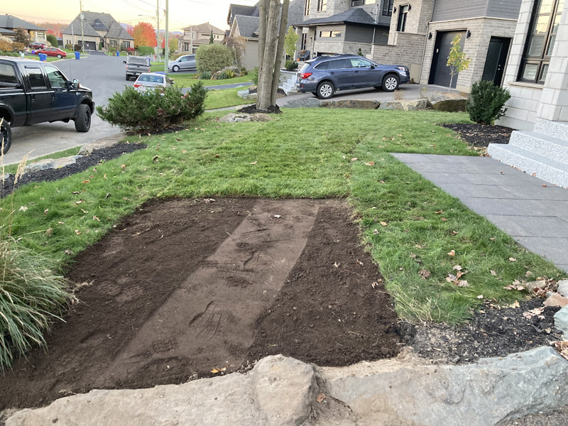 Pose de tourbe résidentielle à Granby et Shefford – Vert Pelouse