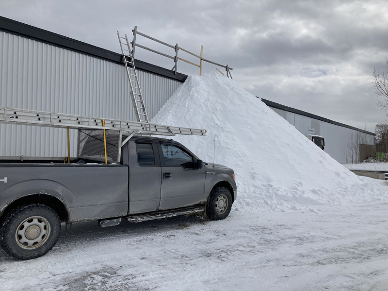 Déneigement de toiture résidentielle, commerciale et industrielle